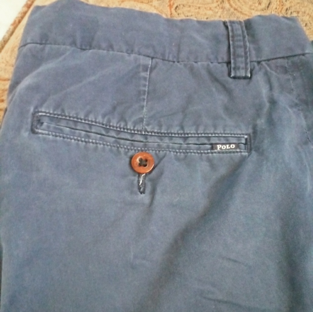 32 navy polo shorts